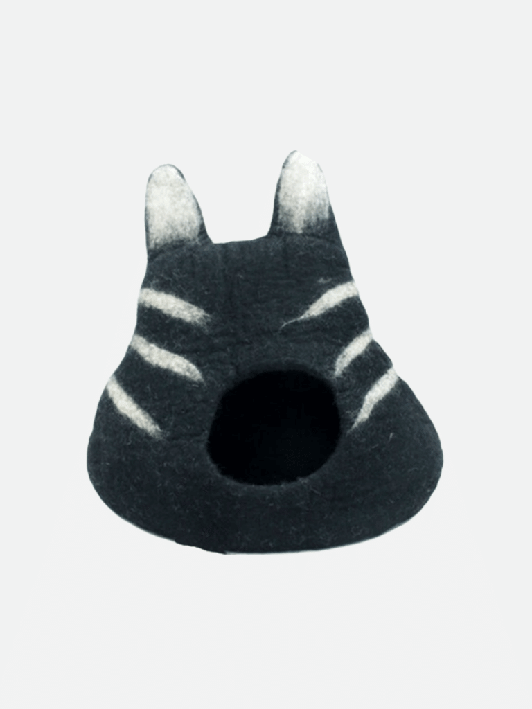 Black-Cat-Cave-With-White-Stripes-1