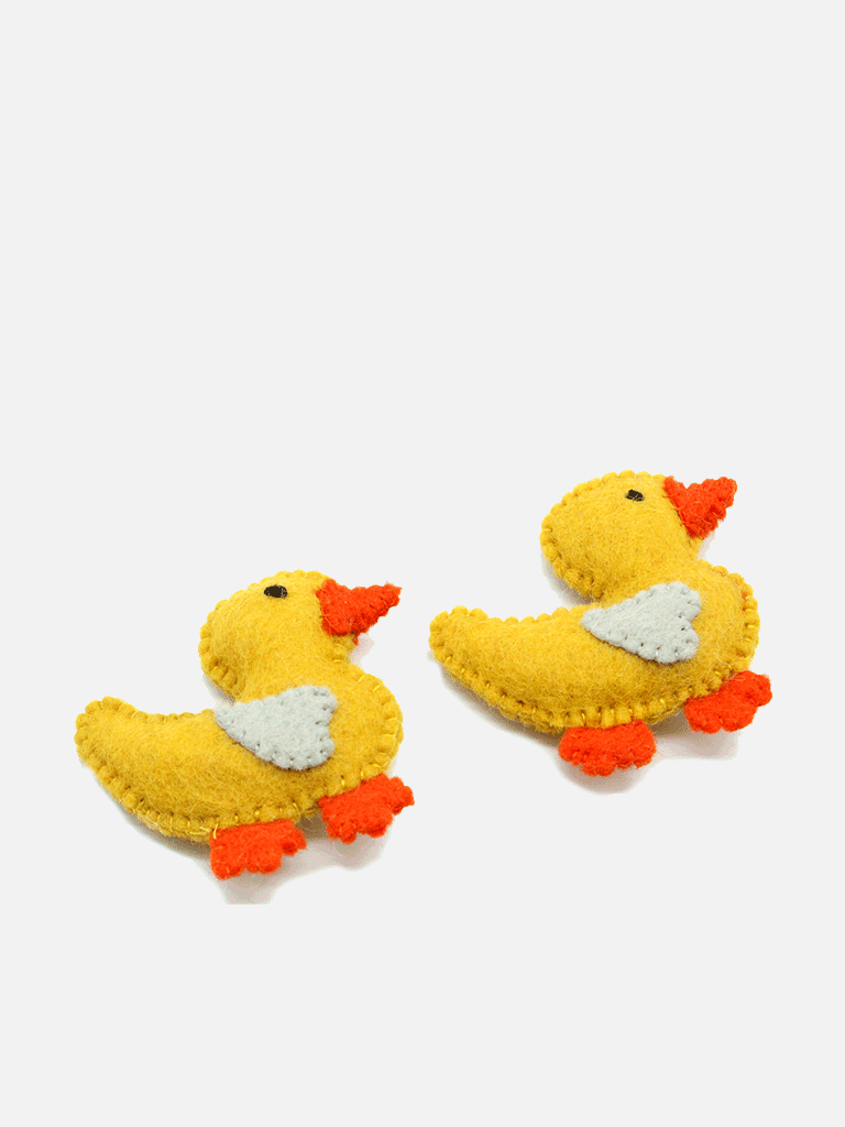 Wool Felted Easter Duck Craft | Set Of 10
