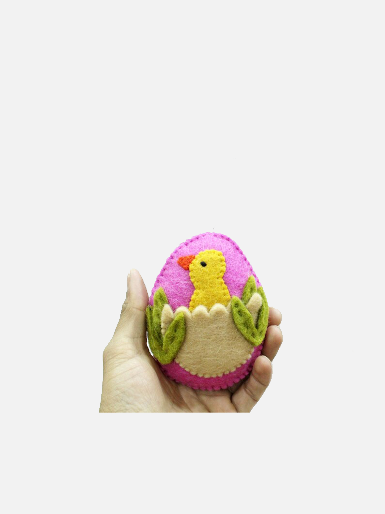 Pink And Green Easter Egg 4
