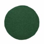 Green Felt Ball Carpet