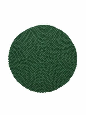 Dark Green Wool Rug Round Handmade.jpg