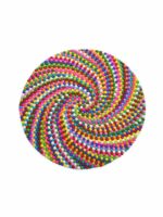 Spiral rug -multicolor- ball rug - handmade.Jpeg