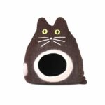 Brown Cat Face Cat Bed