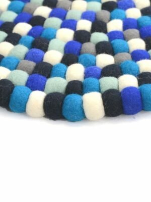 felt rug -colorful - round -bedroom rug- handmade.Jpeg