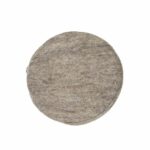 Brown Thick Round Chair Pad