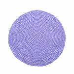 Purple Felt Ball Carpet