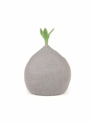 green wool radish felt cat cave