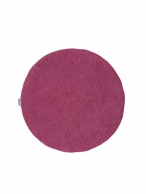 Woolen Purple Plain Sitting Mat.jpg