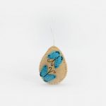 Easter Felted Egg with Butterfly (Set of 10)