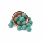 Soft Blue Pom Pom Balls | 2 CM