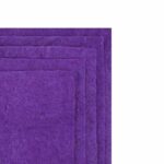 Soft Purple Felt Sheets