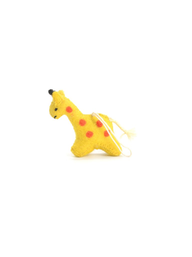 Handmade Yellow Giraffe Hanging.jpg