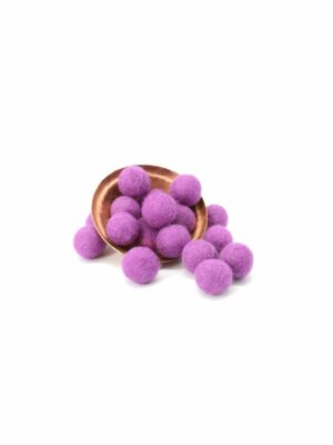 Light Purple Felt Balls Handmade.jpg