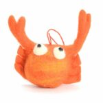 Felt Orange Crab | Set Of 10