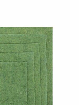 Soft Thick Forest Green Wool Felted Fabric.jpg