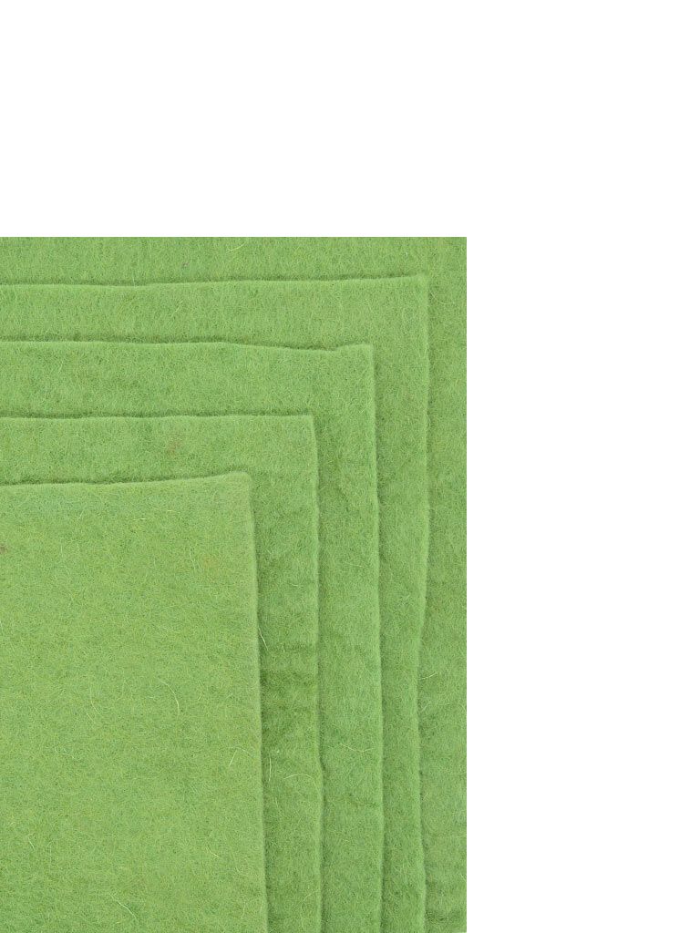 Pastel Green Felt Sheets - Woollyfelt