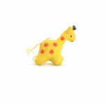 Felt Yellow Giraffe with Red Spots | Set Of 10