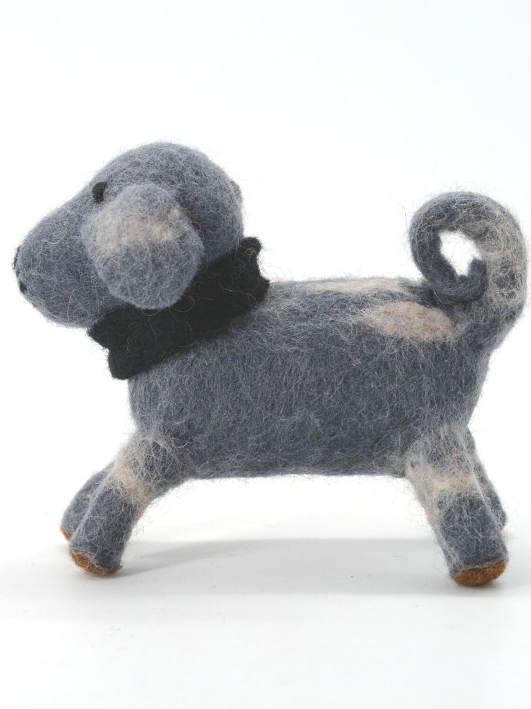 Handmade Wool Felt Dog.jpg