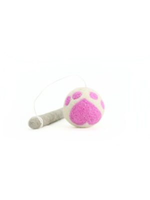 Pink Paw Cat Toy