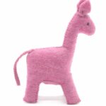 Felted Pink Animal Toy | Set Of 10