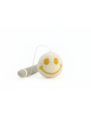 Smily Face Cat Wand Toy