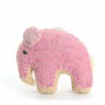 Felted Pink Elephant | Set Of 10