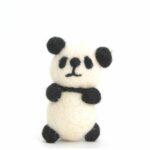Felted Cute Panda |  Set Of 10