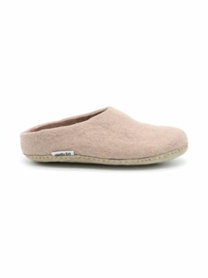 pink felt slipper