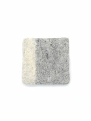 Felted Square Coasters Handmade