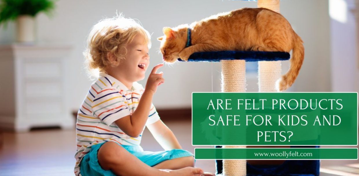 are felt product safe for kids and pets
