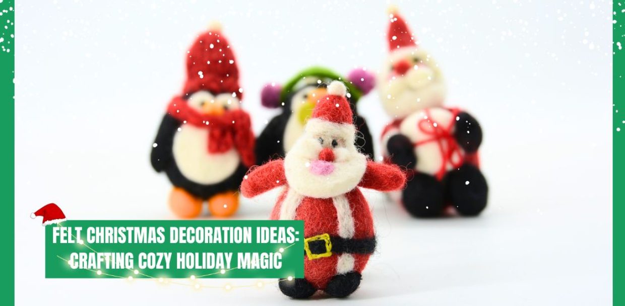 Felt Christmas Decoration Ideas